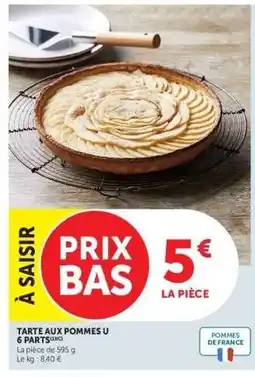 Super U Tarte aux Pommes U offre