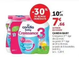 Super U CANDIA BABY offre