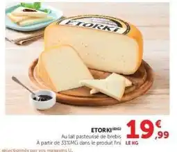 Super U Etorki offre