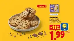 Lidl Cookie Milka offre