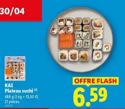 Lidl KAI Plateau sushi offre