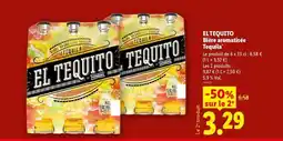 Lidl EL TEQUITO Bière aromatisée Tequila offre