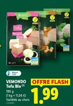 Lidl VEMONDO Tofu Bio offre