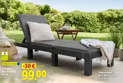 Lidl LIVARNO Bain de soleil tressé offre