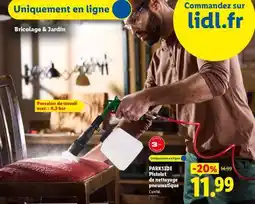 Lidl PARKSIDE Pistolet de nettoyage pneumatique offre