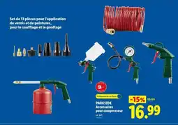 Lidl PARKSIDE Accessoires pour compresseur offre