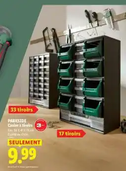 Lidl PARKSIDE Casier à tiroirs offre