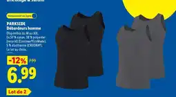 Lidl PARKSIDE Débardeurs homme offre