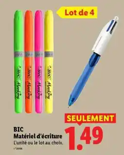 Lidl BIC Matériel d'écriture offre