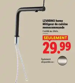 Lidl LIVARNO home Mitigeur de cuisine monocommande offre