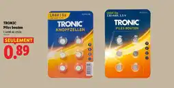 Lidl TRONIC Piles bouton offre