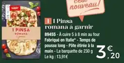 Thiriet Pinsa romana à garnir offre