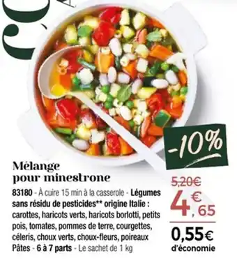 Thiriet Mélange pour minestrone offre