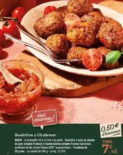 Thiriet Boulettes à l'italienne offre