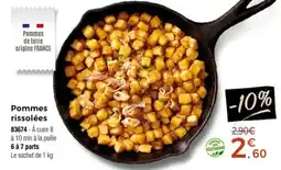 Thiriet Pommes rissolées offre