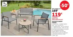 U Express SALON DE JARDIN FRASNE offre