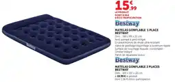 U Express MATELAS GONFLABLE 1 PLACE BESTWAY offre