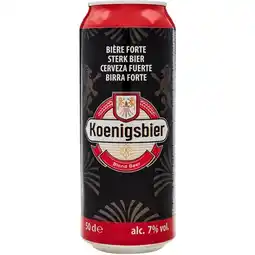 Carrefour Market Koenigsbier bière forte offre