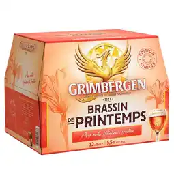 Carrefour Market Grimbergen bière de printemps offre