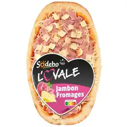 Carrefour Market Sodebo pizza l'ovale offre