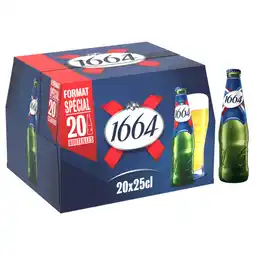 Carrefour 1664 bière blonde offre