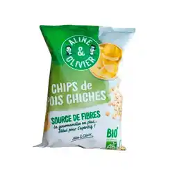 Carrefour Aline & olivier chips bio offre