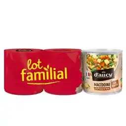 Carrefour D'aucy macédoine lot familial offre