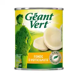 Carrefour Géant vert coeurs d'artichaut offre