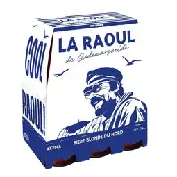 Carrefour La raoul bière blonde du nord offre