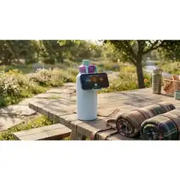 Carrefour Carrefour home bouteille avec support pour smartphone offre