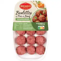 Carrefour 15 boulettes au porc & bœuf gourmandes bigard offre