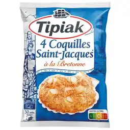 Carrefour Tipiak coquilles saint-jacques surgelées offre