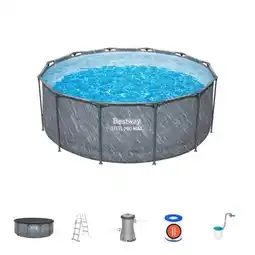 Carrefour Bestway kit piscine tubulaire 3,66 x 1,22 m offre