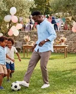 Carrefour Tex chemise en lin col mao homme offre