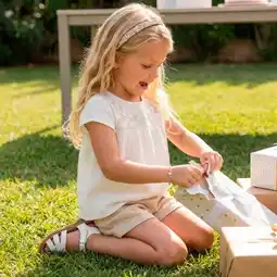 Carrefour Tex ensemble t-shirt + short fille offre