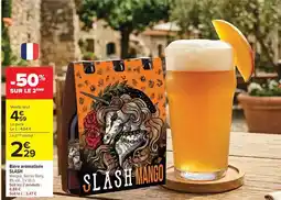 Carrefour Drive Slash - bière aromatisée offre