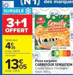 Carrefour Drive Carrefour - pizza surgelée sensation offre