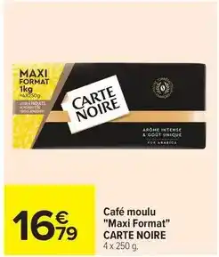 Carte noire - café moulu maxi format