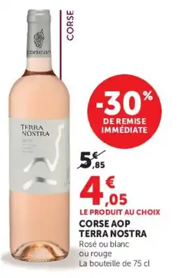 U Express Corse aop terra nostra offre