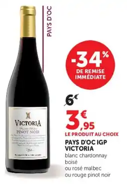 U Express Pays d'oc igp victoria offre