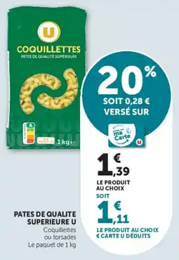 U Express Pates de qualite superieure u offre