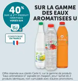 U Express Sur la gamme des eaux aromatisees u offre