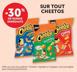 U Express Sur tout cheetos offre