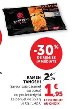 U Express Ramen tanoshi offre