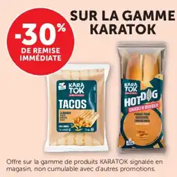 U Express Sur la gamme karatok offre