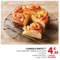 U Express Chinois 6 parts offre