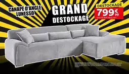 BUT Canapé d'angle canape d'angle lunesso offre