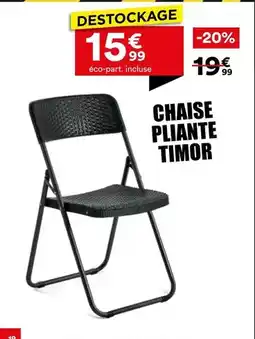 BUT Chaise pliante offre