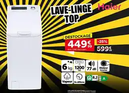 BUT Haier - lave-linge top offre