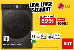 BUT Lg - lave-linge sechant offre